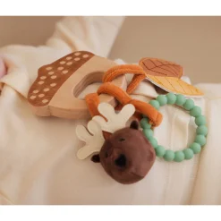 Wooden Rattle - Forest