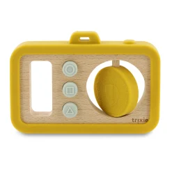Wooden Silicone Baby Camera Mr. Lion