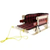 Wooden Sleigh XL with Pad Cover