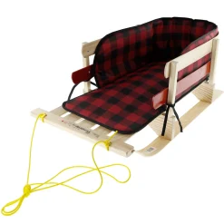 Wooden Sleigh XL with Pad Cover