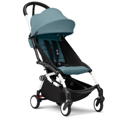 YOYO³ Stroller Complete - White / Aqua