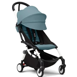 YOYO³ Stroller Complete - White / Aqua