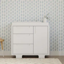 Yuzu 3-Drawer Changer Dresser - White