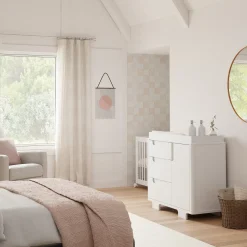 Yuzu 3-Drawer Changer Dresser - White