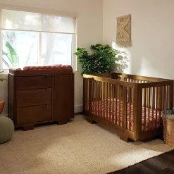 Yuzu 3-Drawer Changer Dresser - Natural Walnut