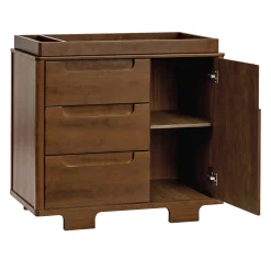 Yuzu 3-Drawer Changer Dresser - Natural Walnut