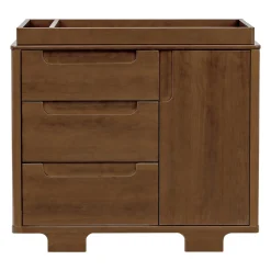 Yuzu 3-Drawer Changer Dresser - Natural Walnut