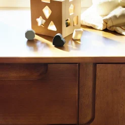 Yuzu 3-Drawer Changer Dresser - Natural Walnut