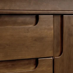 Yuzu 3-Drawer Changer Dresser - Natural Walnut