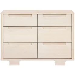 Yuzu 6-Drawer Dresser - Washed Natural