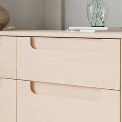 Yuzu 6-Drawer Dresser - Washed Natural