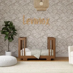 Yuzu 8-in-1 Convertible Crib - Walnut