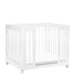 Yuzu 8-in-1 Convertible Crib - White