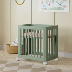 Yuzu 8-in-1 Convertible Crib - Sage