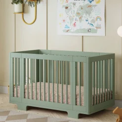 Yuzu 8-in-1 Convertible Crib - Sage