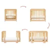 Yuzu 8-in-1 Convertible Crib - Natural