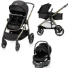 Zelia Luxe 5-in-1 Modular Travel System - New Hope Black