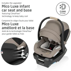 Zelia Luxe 5-in-1 Modular Travel System - Truffle