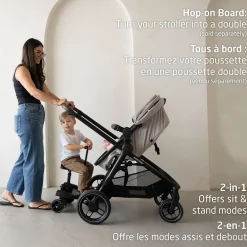 Zelia Luxe 5-in-1 Modular Travel System - Truffle